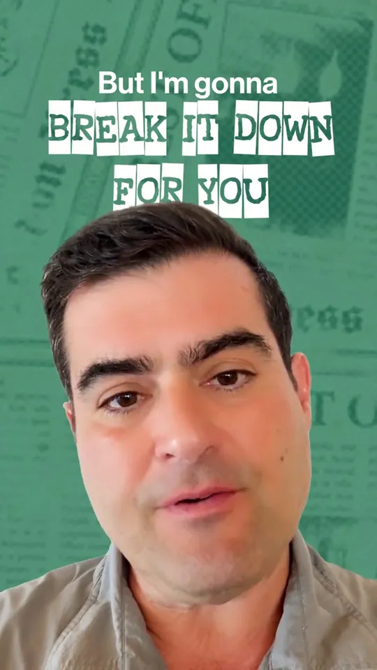 Short-form edit: coach speaking to camera with bold captions
